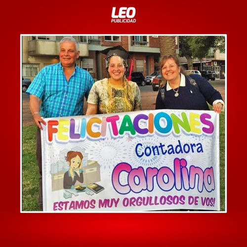 Imagen 4 de 5 de Egresados Felicitaciones Pasacalles Abogados