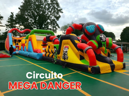 Alquiler Inflables Gigantes Carrera Obstaculos Burbujas