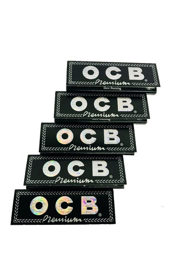 5 Ocb Papel N1 70mm Corto Premium-ultimate-organico Candy 