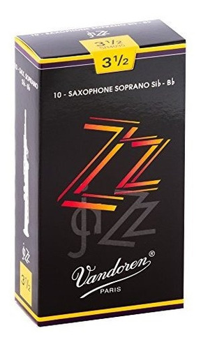 Sr4035 Saprano Sax Zz Reeds Fuerza 3 5 Caja De 10