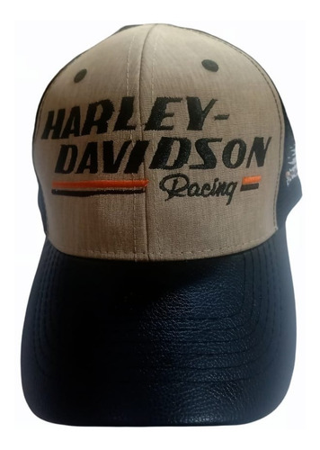 Gorra Delta F-fit Unitalla,  Modelo Harley Davidson Cycles