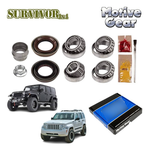 Kit De Rodamiento Dana 30 Wrangler Jk Liberty Kk Motive Gear