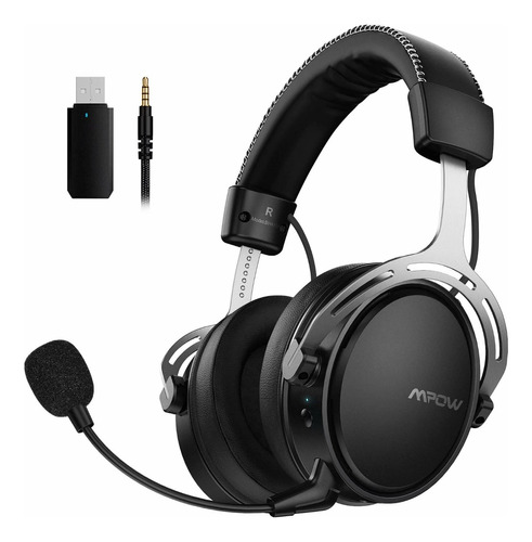 Auricular Gamer Mpow Air 2.4 Ghz Inalambrico+cable Ps4 Ps5 