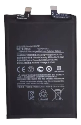 Batería Para Xiaomi Redmi Note 11 Pro 5g Bn5e Factura A/b