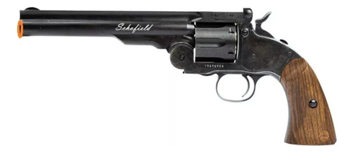 Airgun Revólver Asg Schofield 6 Chumbinho 4.5mm Co2 Black