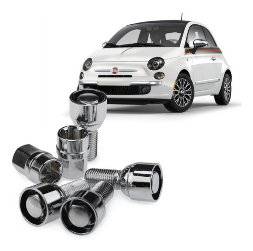 Birlos De Seguridad Fiat 500 Todas Versiones Modelos 09-20