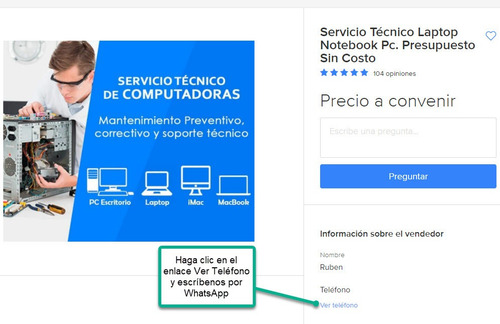 Imagen 3 de 9 de Servicio Técnico Notebook Pc Reparación Revisión Sin Costo