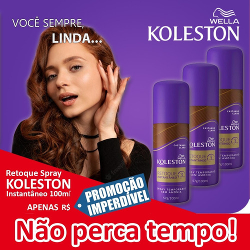  Koleston Retoque Spray - Todas As Cores Tom LOURO ESCURO