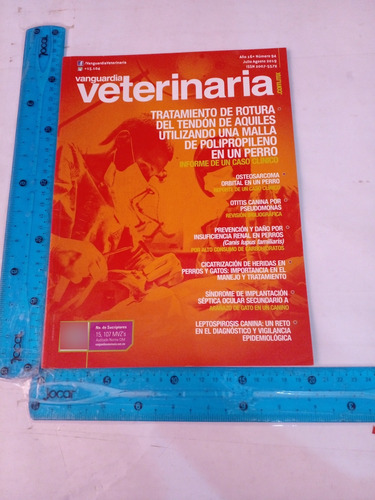 Revista Vanguardia Veterinaria No 94 Julio 2019