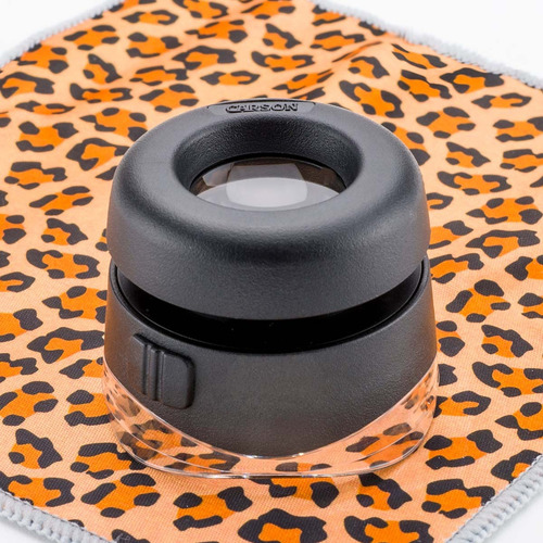 Lupa De Doble Lente Con Led 10x Carson Explorer Pro