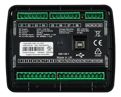 2 Controladores De Generador Dse4520 Mkii, Control De Altern