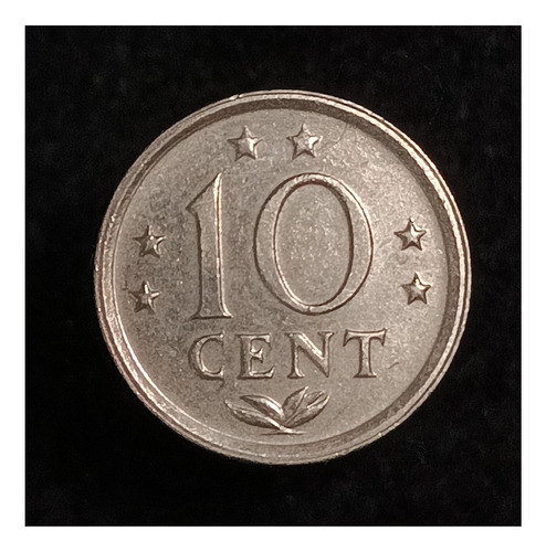 Antillas Holandesas 10 Cents 1985 Excelente Km 10