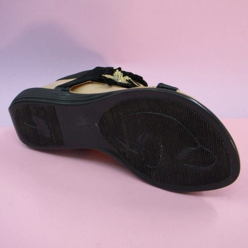 Imagen 6 de 6 de Huarache Sandalia Flores Diagonal Suave Artesanal Dedo