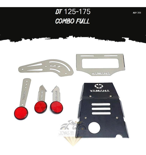 Kit Combo Full Partes Lujo Moto Dt 125-175