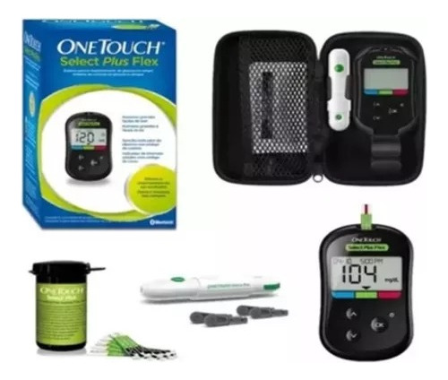 Combo Kit Glucometro Medidor One Touch + Punzador + Insumos