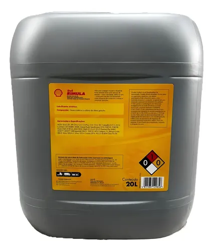 Óleo Sintético Shell Rimula R6 Lme 5w30 Ck4 Diesel - 20l