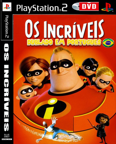 Os Incríveis Dublado Em Português - Ps2