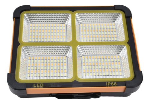 Led De Trabajo Solar De 4 Modos, Recargable, 1000 W, Resiste