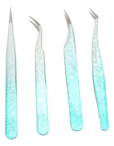Pinzas Adhesivas Para Uñas, Ligeras, Versátiles, De Punta Fi