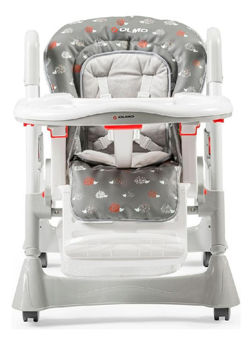 Silla Para Comer De Bebe Olmo Fc 150 Fc 150 Gris/rojo