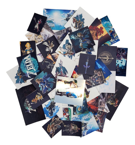 100 Stickers Zelda Tears Of The Kingdom | Calcomanias | Totk