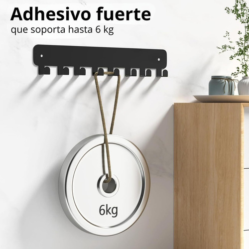 Perchero De Cocina, Gancho Para Llaves Montado En La Pared