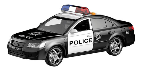 Carro De Policia 1:16 Com Luz E Som 000431 - Shiny Toys