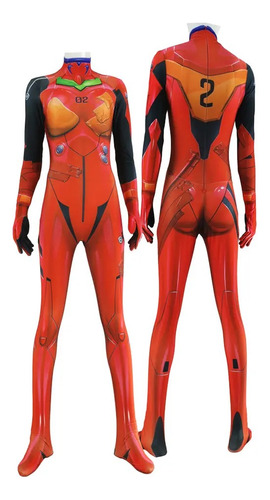 Cosplay Disfraz Asuka Langley Soryu Evangelion Anime