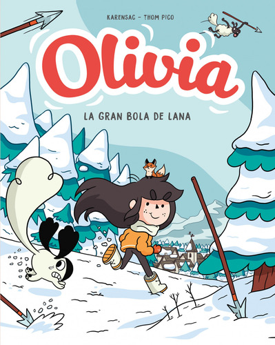 Libro Y La Gran Bola De Lana Olivia 3  De Pico Thom