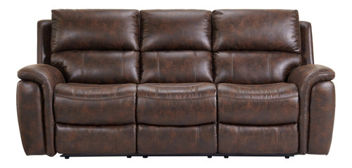 Sofa Pulaski Premium 3 Plazas Reclinable Comodisimo Calidad