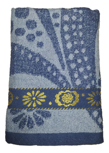 Toalha De Banho Corttex Jacquard Istambul Azul