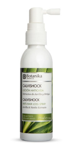 Imagen 1 de 1 de Locion Botanika Anticaida Calvishock Jarilla Y Ortiga 75 Ml