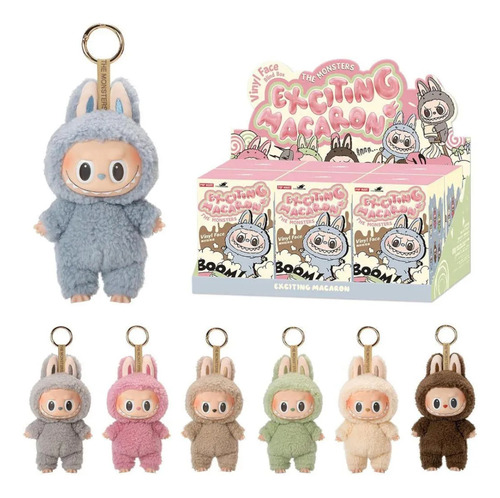 Labubu Exciting Macaron Peluche Sorpresa Llavero Ff-03782