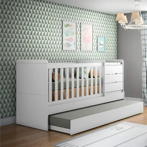 Berço Multifuncional Cléo Carolina Baby