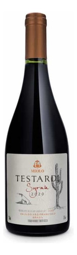 Vinho Miolo Testardi Syrah 750ml 2020