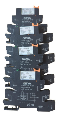 Relevador Tipo Clema A 24 Volts ( 4 Piezas )