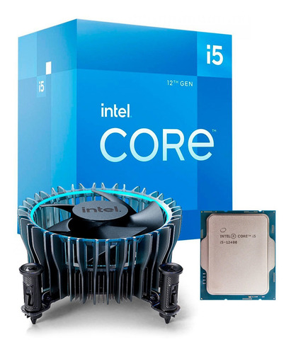 Processador Gamer Core I5 12400 4.4ghz 18mb Cache Lga1700