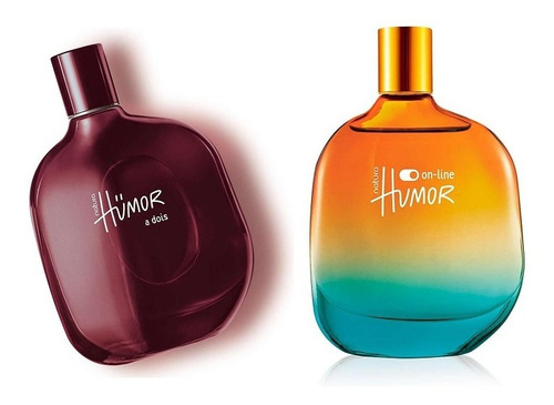 Kit Perfumes Humor A Dois Y Humor On-line Masculinos Natura