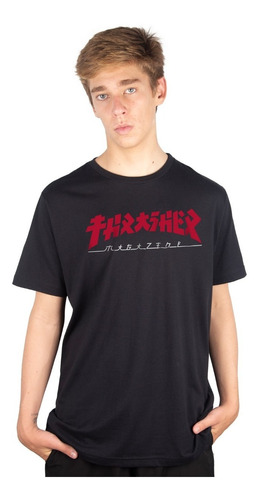 Imagem 1 de 3 de Camiseta Thrasher Goodzila Black  Original 