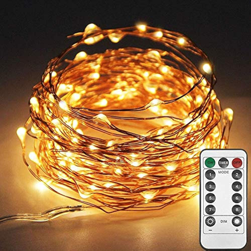 Twinkle Star 33ft 100led Luces De Cadena De Alambre De Cobre