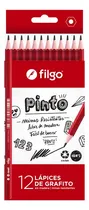 Comprar Lápices De Escribir Pinto X12 Filgo - Papelina