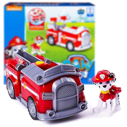 Coche De Bomberos Con Cañones De Agua - Paw Patrol Nuevo