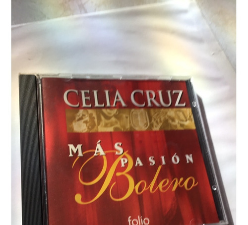Celia Cruz - Pasion Bolero  - Cd - Disco - Folio