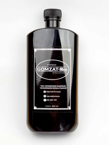 Caja Con 10 Shampoo Gomzat-men De Rapunzel Zatarain