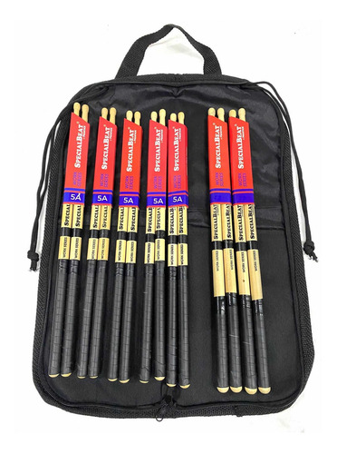 Kit Baqueta 5 Par 5a + 2 Par 5b Specialbeat By Prostick+bag