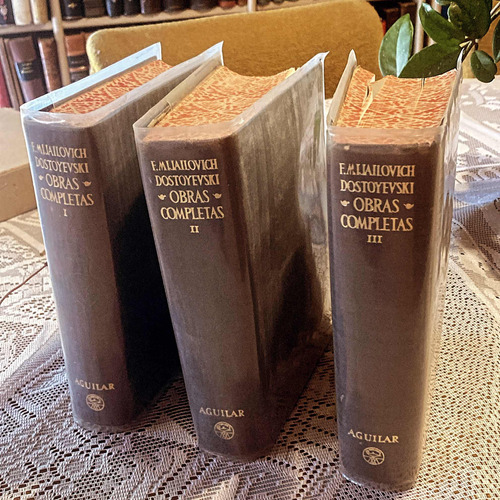 Obras Completas De Dostoewski. Ed. Aguilar 1949.