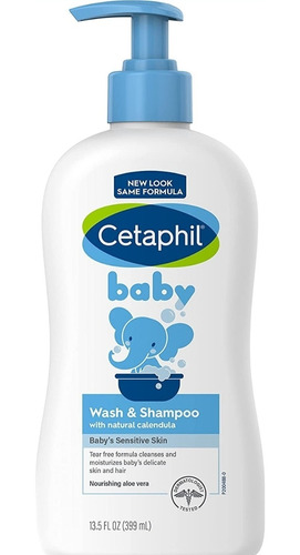 Jabon Cetaphil Baby Shampoo Champu Gel Baño Hipoalergénico