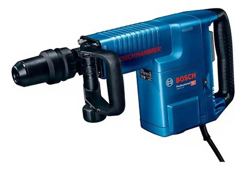 Martillo Demoledor Gsh 11 E Bosch + Kit De Mantenimiento Color Azul