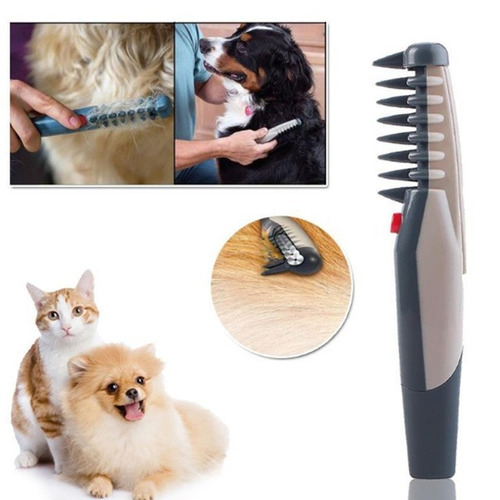 Cepillo Eléctrico Para Mascotas Desenrreda Y Peina Knot Out