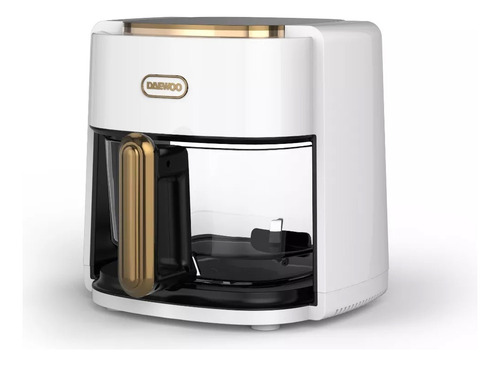 Freidora De Aire Daewoo Cristal Daf-1886 4.5l 5 En 1 +8 Prog Color Blanco